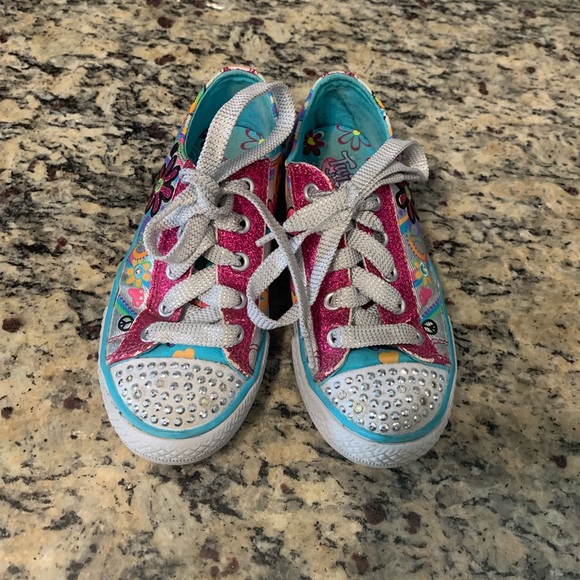 Sketchers Twinkle Toes Light Up Shoes; Size  13 - Picture 5 of 8